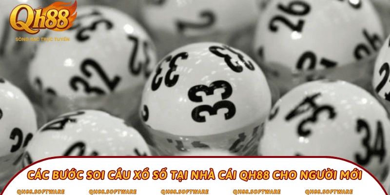 Các bước soi cầu xổ số tại nhà cái QH88 cho người mới