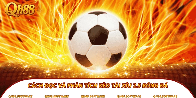 Cách đọc và phân tích kèo tài xỉu 2.5 bóng đá