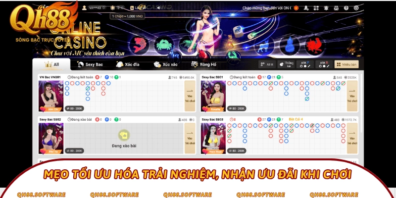 Mẹo tối ưu hóa trải nghiệm, nhận ưu đãi khi chơi